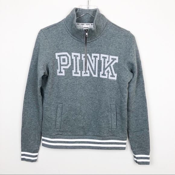 PINK Victoria's Secret Tops - PINK Victoria’s Secret | Quarter Zip Pullover XS